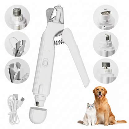 GentlePaw™ – Tagliaunghie Smart con Lima per Cani e Gatti