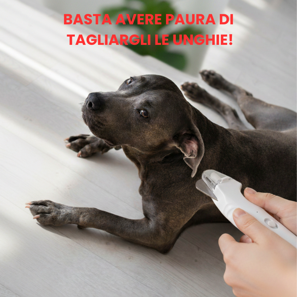 GentlePaw™ – Tagliaunghie Smart con Lima per Cani e Gatti