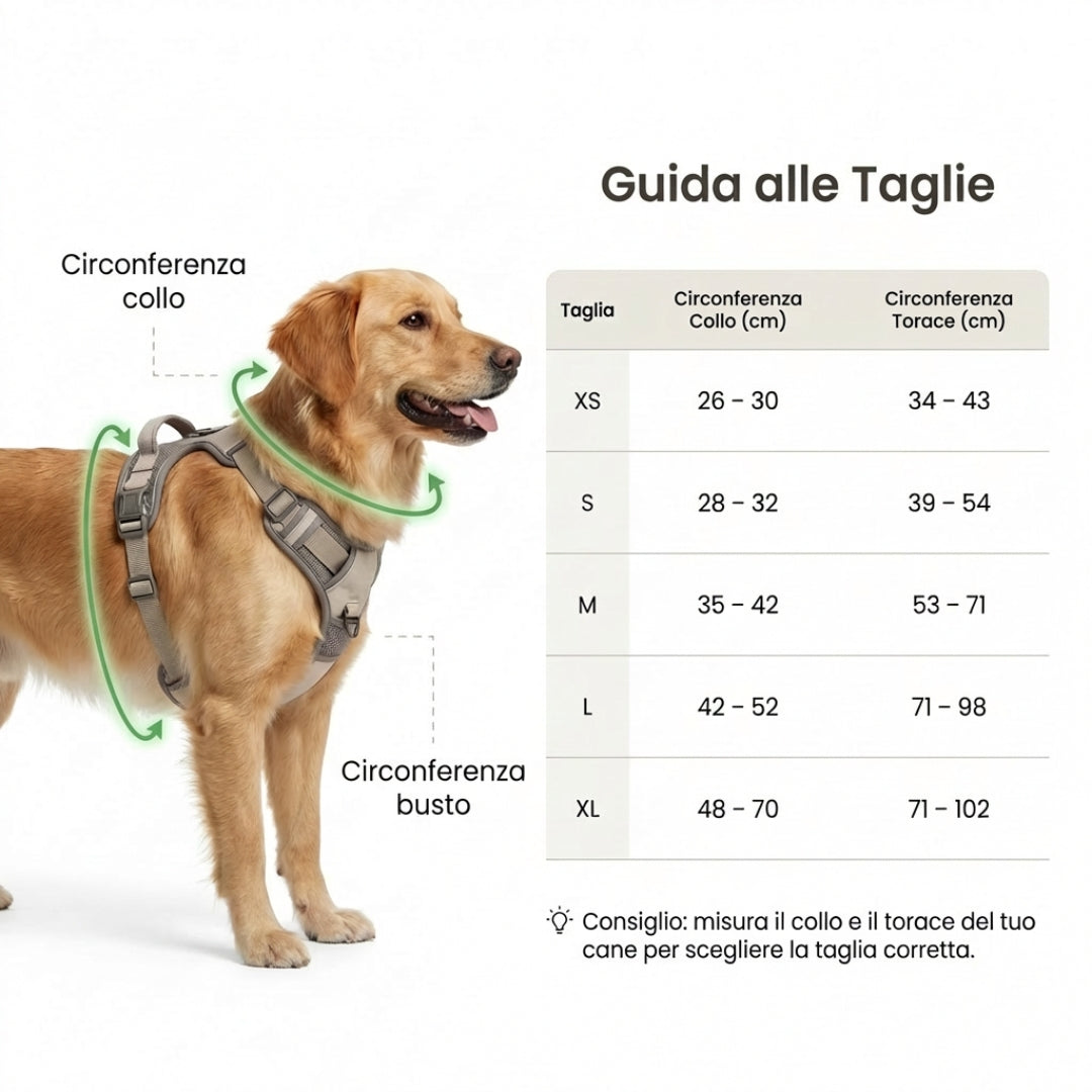 Pettorina Antitiraggio Norvia™